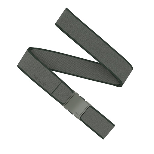 CEINTURE ARCADE CARTO SLIM - CHARCOAL/DILL