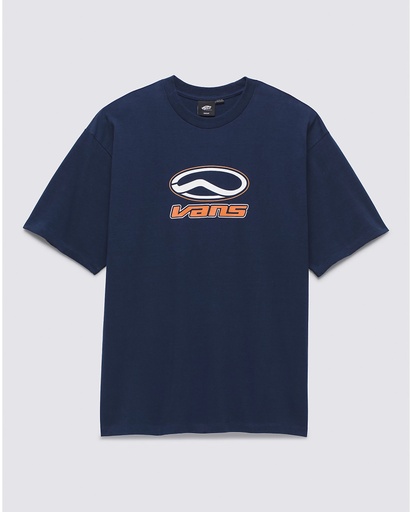 T-SHIRT VANS OFF THE WALL II LOOSE SKATE CLASSICS TEE - DRESS BLUES