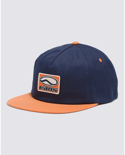 CASQUETTE VANS 106 SKATE CLASSICS UNSTRUCTURED SNAPBACK - DESS BLUES