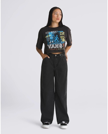 PANTALON VANS CURBSIDE POUR FEMME - NOIR