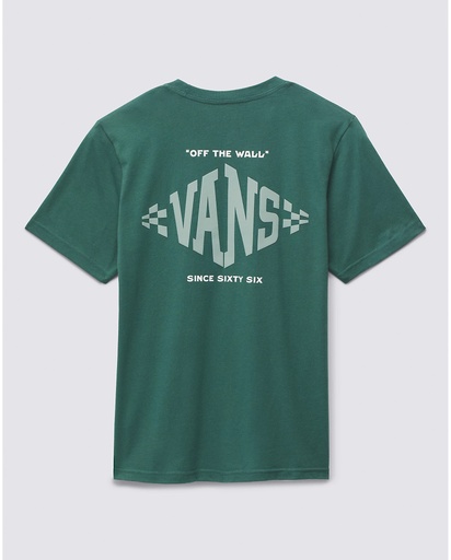 T-SHIRT VANS JUNIOR  DIAMOND SHORT SLEEVE  - BISTRO GREEN