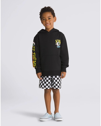 COTON OUATÉ VANS EYEBALLIE HOODIE JUNIOR - NOIR