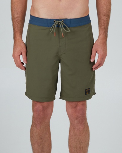 BOARDSHORT SALTY CREW CLUBHOUSE - OLIVE
