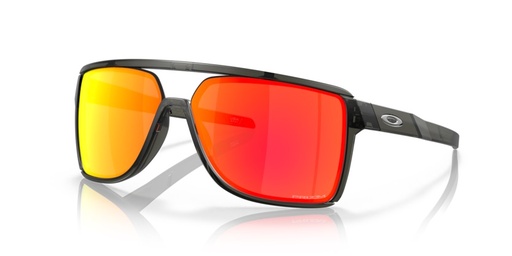 LUNETTE OAKLEY CASTEL MATTE GREY SMOKE W/ PRIZM RUBY