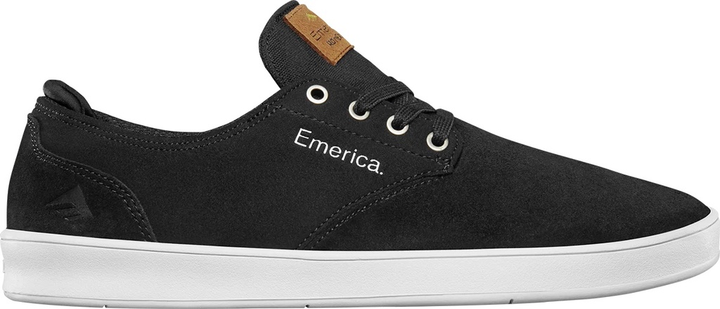  EMERICA ROMERO LACED SHOES - BLACK/WHITE