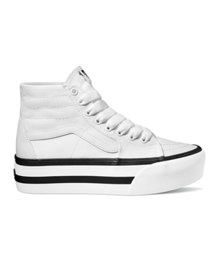 SOULIER VANS SK8-HI TAPERED STACKFORM - SMARTEN UP WHITE/BLACK