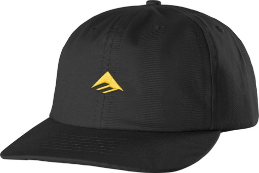 CASQUETTE EMERICA MICRO TRIANGLE SNAPBACK - NOIR/NOIR