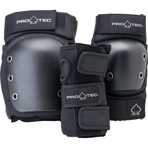 Protection Pro-tec Adulte Street Gear 3 Pack - Noir 