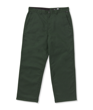 VOLCOM JEANS BILLOW TWILL PANT - DARK FOREST