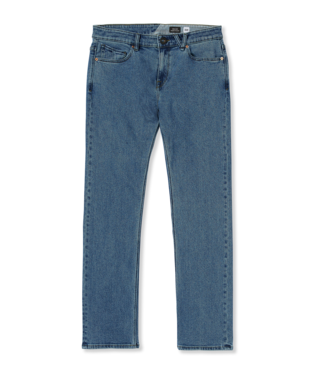 VOLCOM SOLVER DENIM PANTS - WASHED BLUE (WBU)