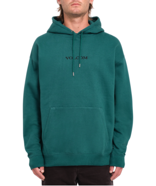 COTON OUATÉ VOLCOM STONE PULL OVER FLEECE - EVERGREEN