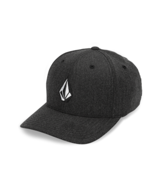 CASQUETTE VOLCOM FULL STONE HTHR FLEXFIT - CHARCOAL HEATHER
