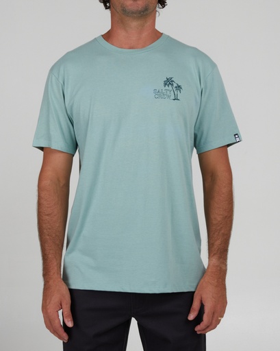 T-SHIRT SALTY CREW UNWIND PREMIUM TEE - MACKEREL