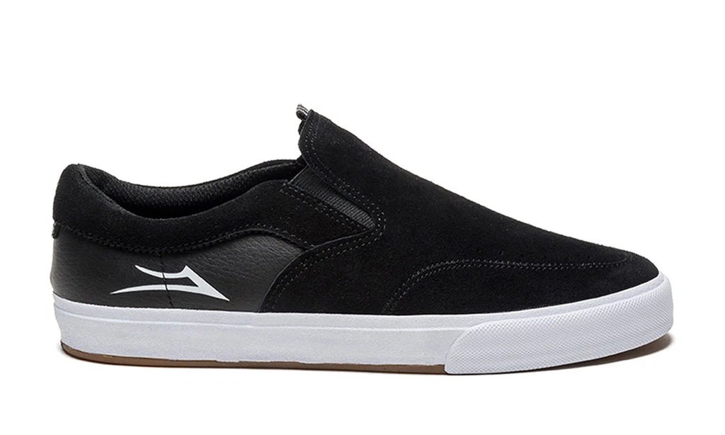 LAKAI SKATE SHOES OWEN VLK - BLACK SUEDE