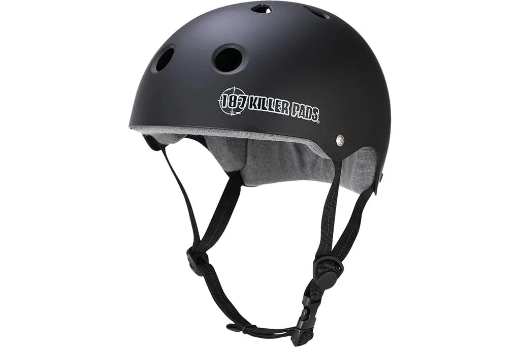 CASQUE 187 PRO SKATE W/SWEATSAVER LINER - MATTE BLACK