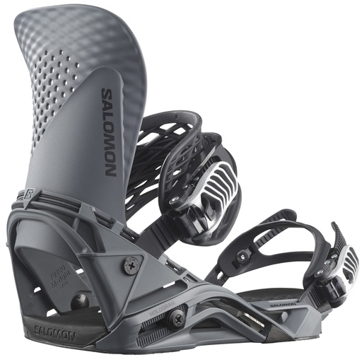 FIXATIONS SALOMON HOLOGRAM - GRAY PINSTRIPE