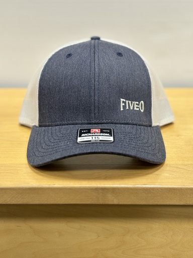 Casquette 5-0 Arch Trucker - Navy/Silver