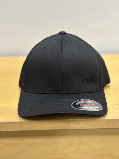 Casquette 5-0 Arch Flexfit - Noir/Noir
