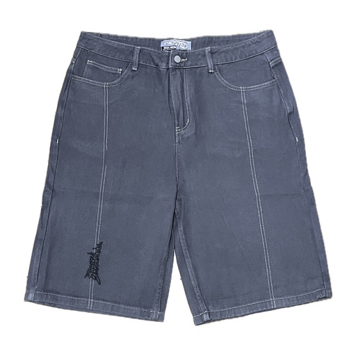 SHORT FROSTED CLUB JORTS  - NAVY