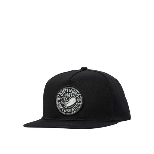 CASQUETTE ANTIHERO EAGLE ROUND SNAPBACK - BLACK
