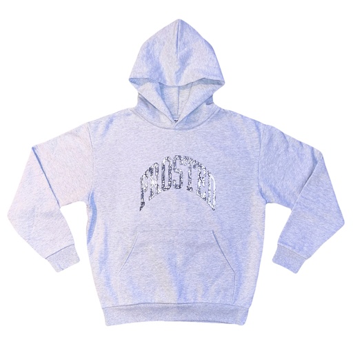 FROSTED VINTAGE UNI HOODIE - ASH GREY