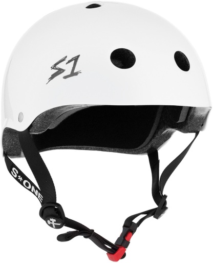  S1 MINI LIFER HELMET CERTIFIED - WHITE GLOSS