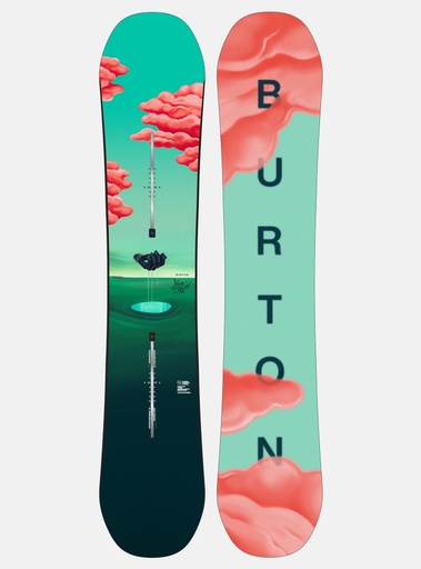 BURTON WOMEN'S YEASAYER FLYING V SNOWBOARD