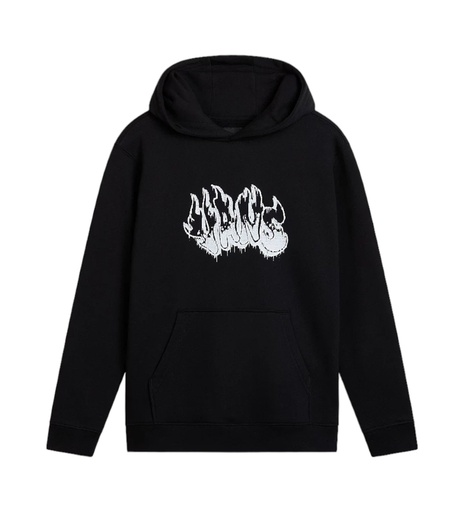 COTON OUATÉ VANS BURNOUT JUNIOR - NOIR