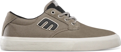 ETNIES SKATE SHOES BARGE PLUS - WARMGREY/ BLACK