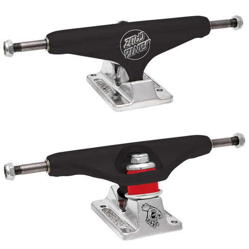 TRUCKS INDY STG11 SANTA CRUZ BLACK/SILVER 144 