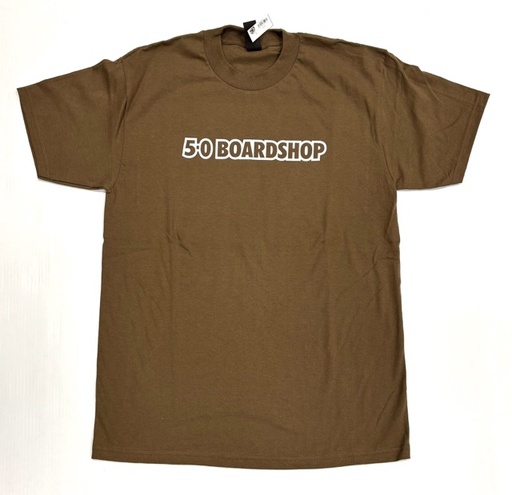 T-Shirt 5-0 Panel - Brun