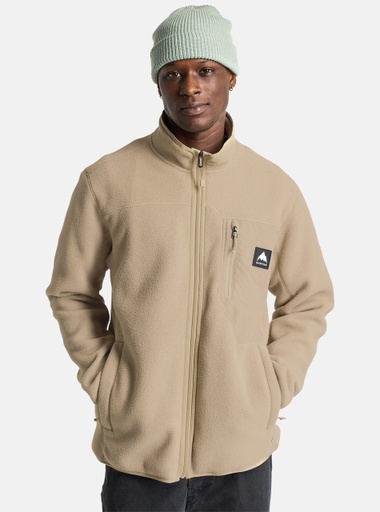 Burton Men's Burton Cinder Full-Zip Fleece - Summit Taupe
