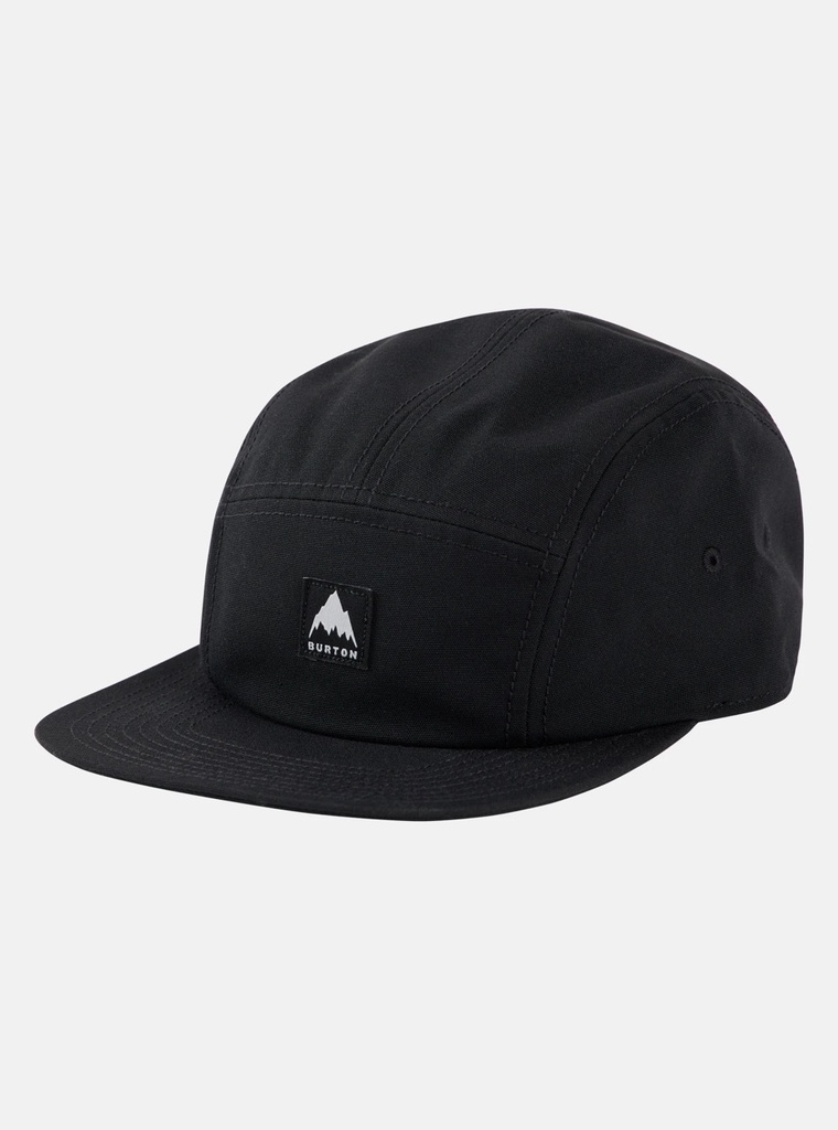 BURTON HAT COLFAX CORDOVA 5 PANEL - TRUE BLACK