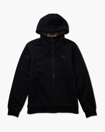 SALTY CREW WESTLAND TECH FLEECE HOODIE - BLACK