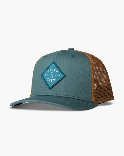 SALTY CREW SEALINE BOYS RETRO TRUCKER HAT - ALBACORE
