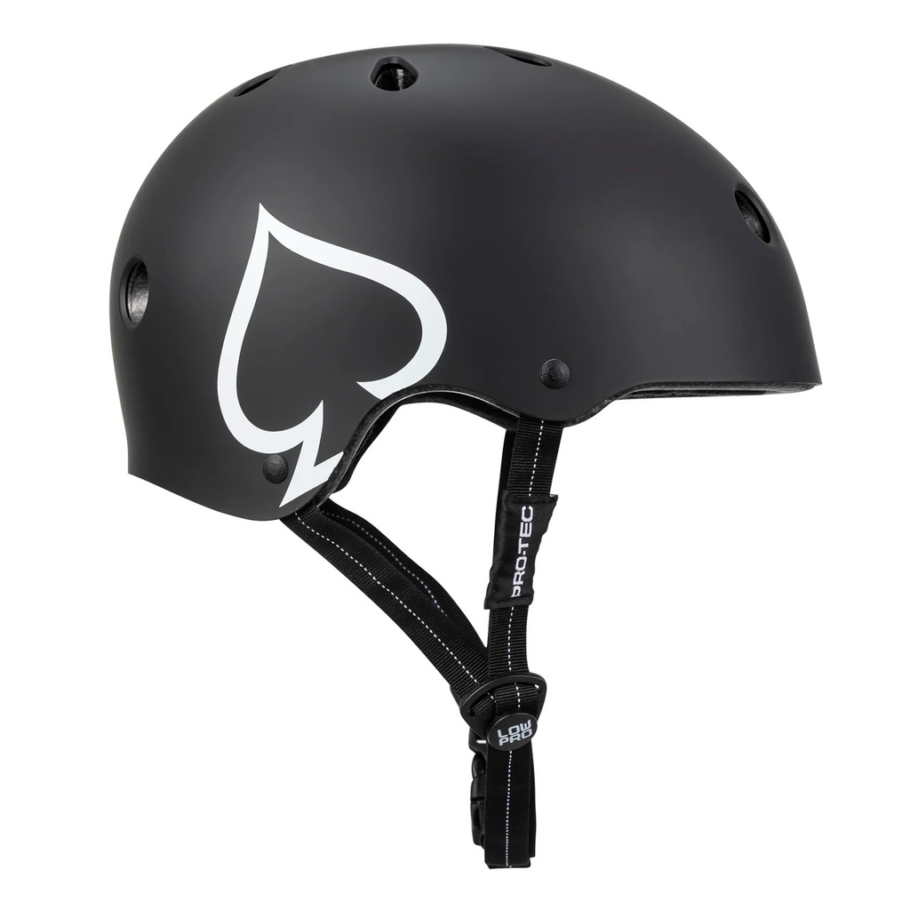 Casque Pro-Tec Low Pro Certified - Noir Mat 