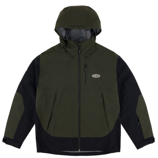 SOUVENIR 3 LAYER RIPSTOP SHELL JACKET - army