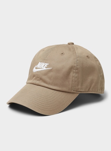 NIKE CLUB CAP FUTURA WASHED - KHAKI/WHITE