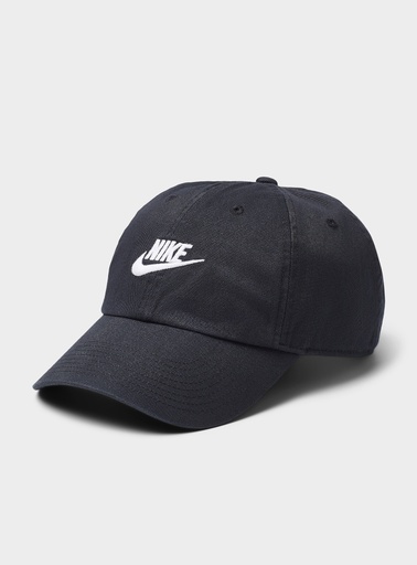 NIKE CLUB CAP FUTURA WASHED - BLACK
