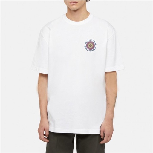 T-SHIRT DICKIES X SPITFIRE S/S - BLANC