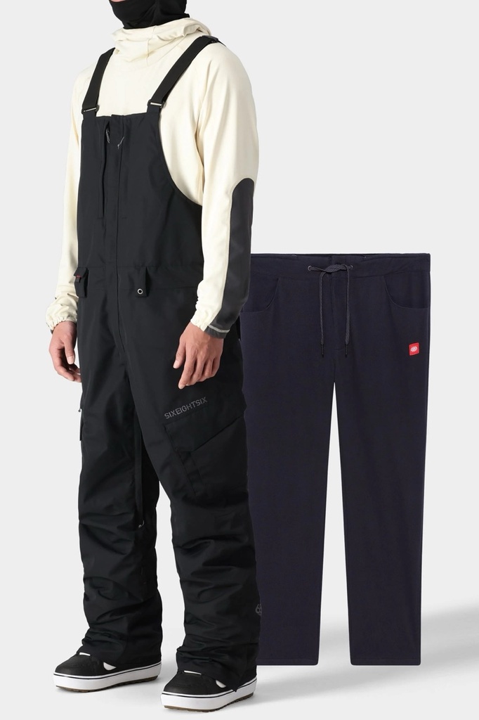 PANTALON 686 SMARTY 3IN1 CARGO BIB - BLACK