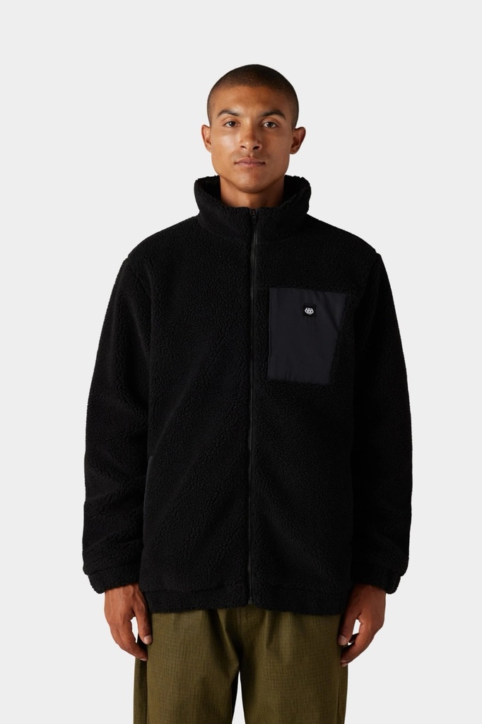 COTON OUATÉ 686 EVERYWHERE OUTPOST SHERPA - BLACK