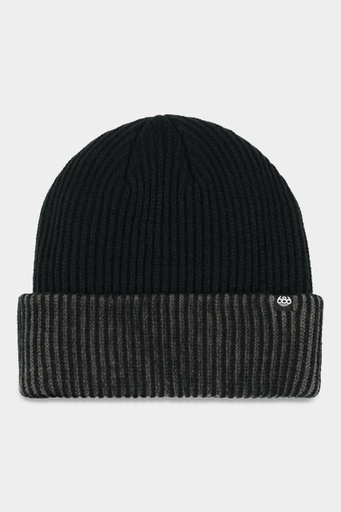 686 CORD CUFF BEANIE - BLACK