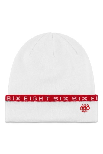 686 HIGHLIGHT BEANIE - WHITE