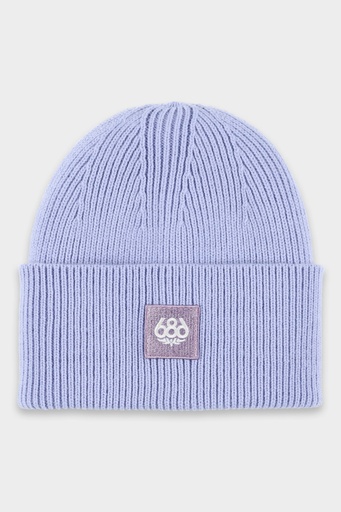 686 WOMEN BIG CUFF BEANIE - PURPLE IMPRESSION
