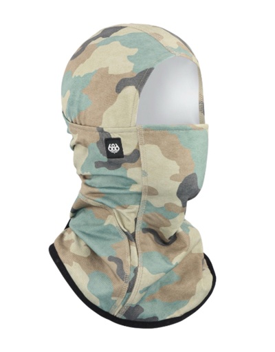 CACHE-COU 686 ALPHA HINGED BALACLAVA - FATIGUE CAMO