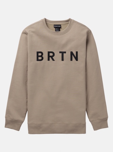 COTON OUATÉ BURTON BRTN CREWNECK - SUMMIT TAUPE