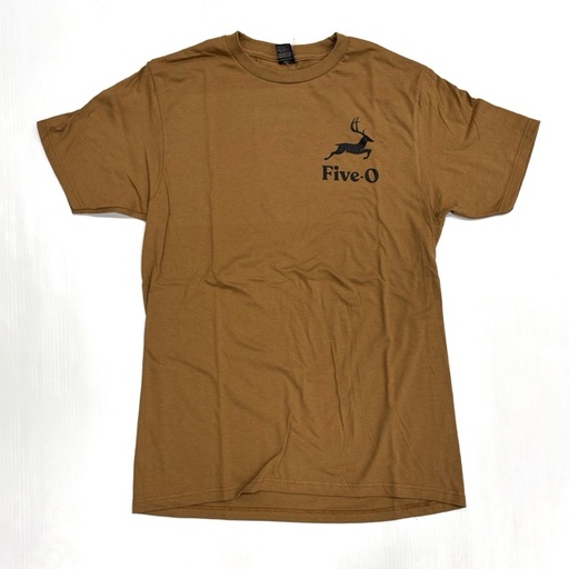 T-Shirt 5-0 Shooter - Brown Sugar