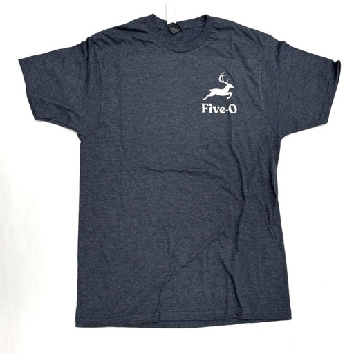 T-Shirt 5-0 Shooter - Navy heather