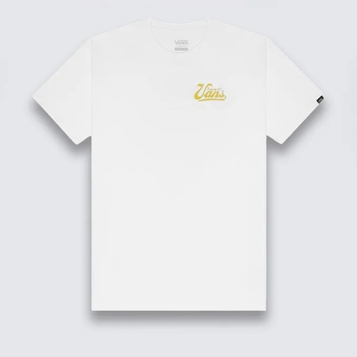 T-SHIRT VANS WAFFLES SHORT SLEEVE TEE - BLANC 